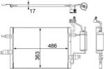 MAHLE Condensator, climatizare MAHLE AC 404 000S (AC 404 000S)