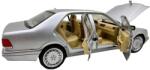 Jinlifang Macheta auto Mercedes Benz S-Class (W140) S320 Balena 1993 (Replica) Silver cu led-uri si sunete scala 1/241/43 (45182)