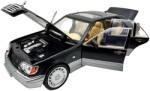 Jinlifang Macheta auto Mercedes Benz S-Class (W140) S320 Balena 1993 (Replica) Black cu led-uri si sunete scala 1/241/43 (45171)