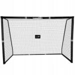 Leansport Hordozható Labdarúgó Kapu Gyerekeknek Fém 180x120x60cm (26658)