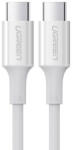 UGREEN USB 2.0 USB-C-USB-C kábel, 1 m (fehér)