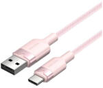 Vention USB 2.0 A és USB-C 3A közötti kábel Vention CTNPH 2M (rózsaszín)