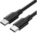 UGREEN Nikkelezett USB-C kábel, 1, 5 m (fekete)