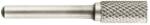 Fe Powertools ZYB hengeres keményfém carbide fejű turbómaró (rotormaró) homlokvágattal. Fej: 12x25mm. Szár: 8mm (FE-811-1201)