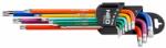 NEO TOOLS Torxkulcs Készlet 9 részes Színes 09-518 (09-518)