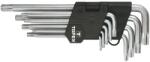 TOPEX Imbuszkulcs Készlet Torx T10-T50 35D961 (35D961)