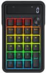 Redragon Tastatura numerica Redragon Cove, USB/USB Wireless/Bluetooth, Black (K733-RGB-WL)