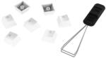 HP Kit butoane tastatura gaming HyperX Pudding White PBT, Layout US, Alb (519T5AA#ABA)