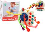 LEAN Toys Színes érzékszervi polip játék bébi 18m+ (19696)