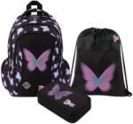 COOLPACK Butterfly ergonomikus iskolatáska szett felszerelt emeletes tolltartóval (696992-1-szett) (ma696992)