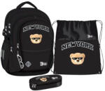 COOLPACK St. Right - New York Mood iskolatáska szett ovális tolltartóval (697364-1-szett) (ma697364)