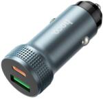 hoco. Z49B Level autós töltő USB-A QC 18W + USB-C PD 38W HC614405 (HC614405)