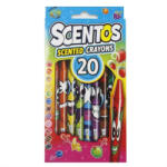 Scentos illatos zsírkréta 20 db-os (40277)