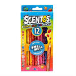 Scentos illatos színesceruza 12 db-os (40515)