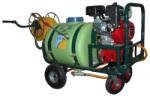 DAKARD Motostropitoare pe roti DKD YS-80T motor 6.5 CP benzina rezervor 80 l debit max 26 l/min lungime furtun 50 m distanta pulverizare 10 m (DKDYS80) - agromoto Pulverizator