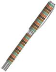 Ecada Set 15 x Stilou metalic ECADA 93403 decorat, penita ascunsa din iridium (93403)