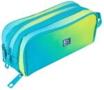 OXFORD Penar etui dreptunghiular Oxford Gradient 400204527, 3 fermoare, Galben / turcoaz (400204527) Penar