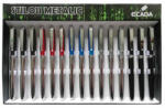Ecada Set 15 x Stilou ECADA 93219 metalic, penita iridium ascunsa (93219)