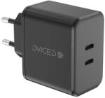 Dviced Wall charger 65W GaN 2 USB-C EU, Black (DV221010)