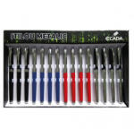 Ecada Set 15 x Stilou ECADA 93204 metalic, penita iridium ascunsa (93204)