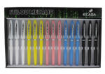 Ecada Set 15 x Stilou ECADA 93215 metalic, penita iridium ascunsa (93215)