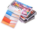 Daco Set 6 blocuri notes A7 cu spirală DACO - dictando, 80 file, design mixt (BN780DR)