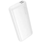 hoco. J158A Powerbank 10000mAh 2xUSB LED fehér J158A_W (J158A_W)