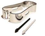 Samsung S26 Ultra Touch screen pen молив за смяна на накрайника 2бр. силикон, съвместим с Samsung S Pen, БЯЛ/ЧЕРЕН GH81-19573A (GH81-19573A)