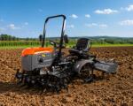 TUC-Evotools Motocultor Ride-On (Minitractor) 4x4 14HP Diesel Pornire Electrica Tirant Hidraulic si Freza Motrica, Freze lucru, roti metalice si ulei inclus, 3 ani garantie (C95257)