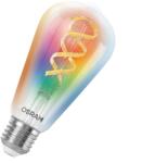 OSRAM 4.8W E27 RGBW állítható színhőmérséklet ST64 filament (4058075850781)