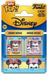 Funko Set mini figurine Funko Bitty POP! Disney: Mickey Mouse - Minnie Mouse (Roșu și Roz) (111535) Figurina