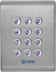 CDVI Security Kódzár 12 V, 24 V, 48 V IP65 Bluetoothra alkalmas, Megvilágított billentyűzettel (F0201000053-G) (F0201000053-G) - aqua