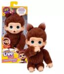 TM Toys Little Live Pets: Мини Маки маймунка интерактивна плюшена играчка - Chikki Cherry (LLP26765)