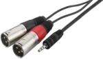 MONACOR MCA-129P 1 m Аудио кабел (<![CDATA[MCA-129P]]>)