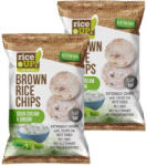 RiceUP! Rizschips RICE UP hagymás-tejfölös (2x60 g)