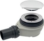Geberit zuhanytálca lefolyó d90, szelepfedéllel, vízzár magasság 50 mm, PE lefolyó (GE-150.551.21.1)