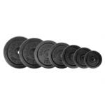 inSPORTline Set discuri de greutăţi din fontă inSPORTline 2x0.5-20 kg (2172-SADA) - sport-mag