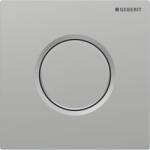 Geberit vizeldevezérlés pneumatikus működtetéssel, Sigma 01 nyomólap matt króm, Easy-To-Clean bevonattal (GE-116.011.JQ.5)