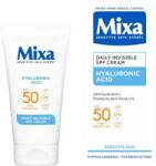 Mixa Дневен невидим крем за лице spf 50 с хиалуронова киселина, 50 мл