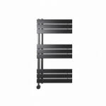 WENTOREX Asymmetric Electric 400 Watt elektromos törölközőszárító radiátor (fekete - 500 mm) - e-futesbolt
