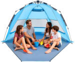 VEVOR Pop-up strandsátor 4 személyes UV50+ gyorsan felállítható strandsátor