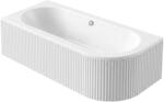 Rea Cada freestanding cu riflaj Rea Orion Stripe montaj stanga 170 cm alb lucios (REA-W0073)