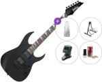 Ibanez GRG121DX Standard SET Black Flat Chitară electrică