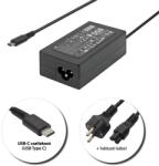 HP 15V 3A / 12V 3A / 9V 3A / 5V 3A (45W) USB-C (Type-C) gyári új töltő