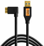  Tether Tools Pro USB Micro-B kábel - egyenes-derékszögű/jobbos (460cm)