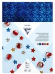 Clairefontaine Dekorkarton 25x35cm Clairefontaine metal holografikus 195gr 5ív/csomag vegyes színekben (354695C)