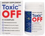 Toxic OFF Capsule de Detoxifiere cu Extract de Pelin și Turmeric, 20 cps