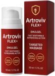 Artroviv Plus + gel pentru articulații cu arnica, Boswellia serrata și Cupressus sempervirens, 50 ml