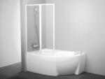 RAVAK Rosa VSK2 140 kádparaván bal transparent (76L70100Z1) - csempebolt