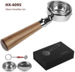 Lelit AVX 4095 AVX-Lelit 68/58mm Nyitott szűrőtartó szett Redwood nyéllel